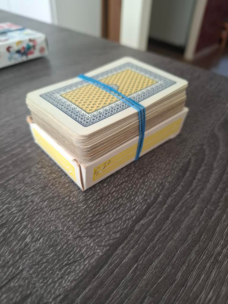 2 pakjes speelkaarten standaard compleet, Ophalen, Gebruikt