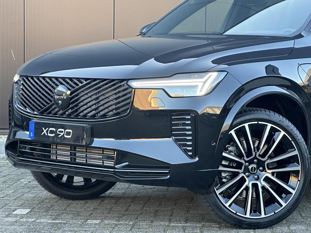 Volvo XC90 2.0 T8 Plug-in hybrid AWD Ultra Dark 22 inch/ luc, Gebruikt, 4 cilinders, 7 stoelen, Zwart