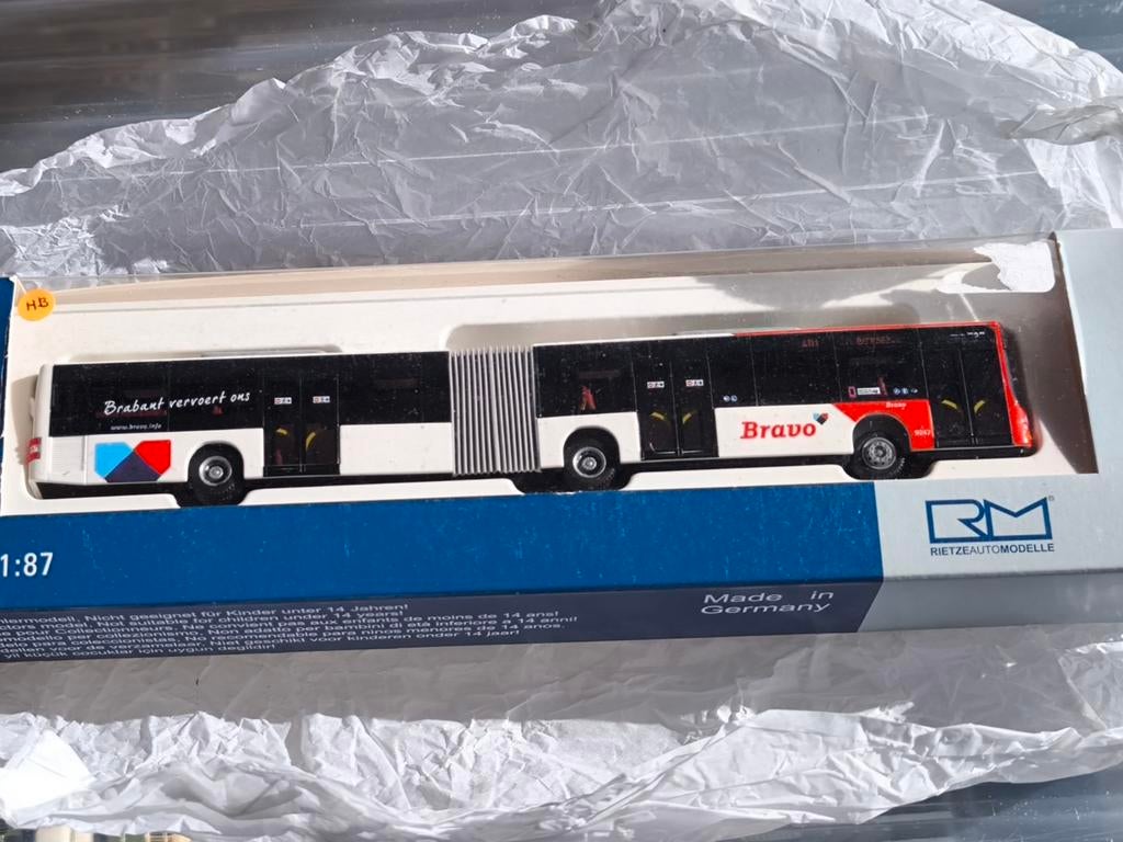 Rietze Arriva Bravo MAN lion city  1:87, Verzenden