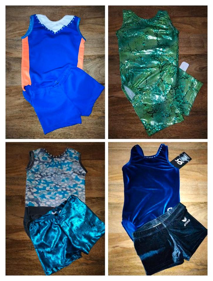 Turnpakjes/gympakjes/turnpakje/gympakje maat 110 KOOPJES, Sport en Fitness, Turnen, Zo goed als nieuw, Turnpak(je), Kleiner dan kindermaat 122