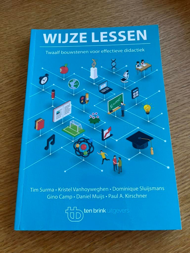 Wijze lessen: twaalf bouwstenen voor effetieve didactiek, Ophalen of Verzenden, Zo goed als nieuw, Overige niveaus