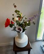 Veldbloemen kunstbloemen boeket oranje lila nieuw, Ophalen of Verzenden, Zo goed als nieuw