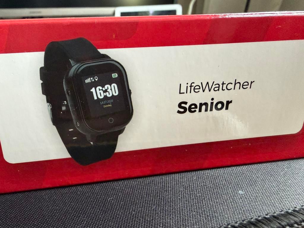 Lifewatcher Senior horloge, Ophalen of Verzenden, Gebruikt, Zwart, Android