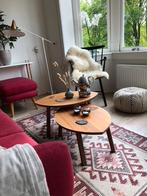 IKEA Stockholm bijzettafels set van 2 walnoot, Minder dan 55 cm, Gebruikt, Overige vormen, Ophalen