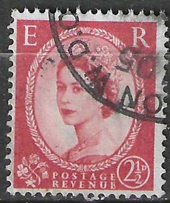 Groot-Brittannie 1952/1954 - Yvert 266 - Elisabeth II (ST), Postzegels en Munten, Postzegels | Europa | UK, Verzenden, Gestempeld