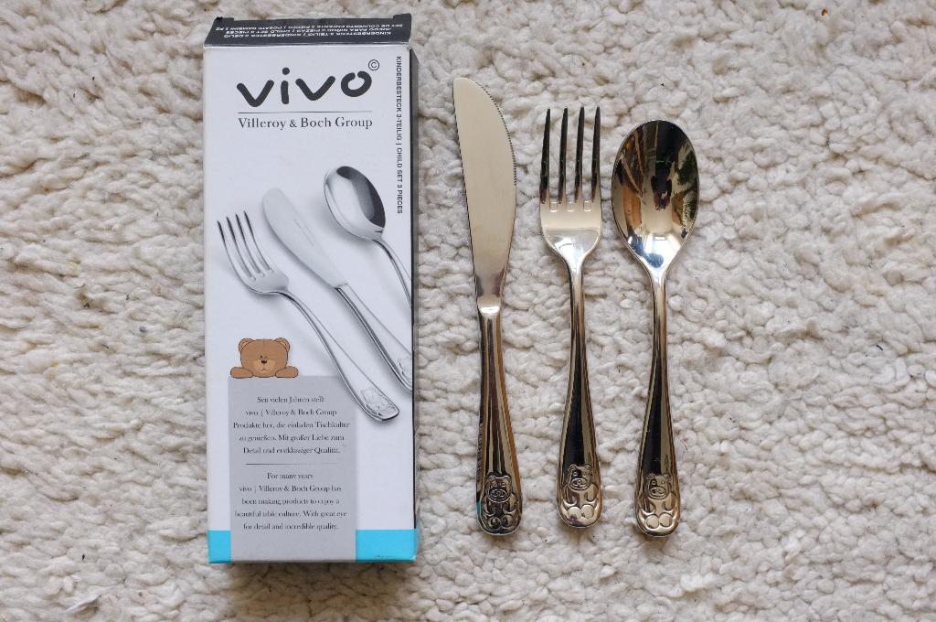 Vivo kinderbestek ~ Villeroy & Boch, Ophalen of Verzenden, Zo goed als nieuw