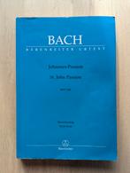Bach Johann Sebastian - Johannes Passion, Boeken, Ophalen of Verzenden, Gelezen, Bach Johann Sebastian, Overige uitgevers