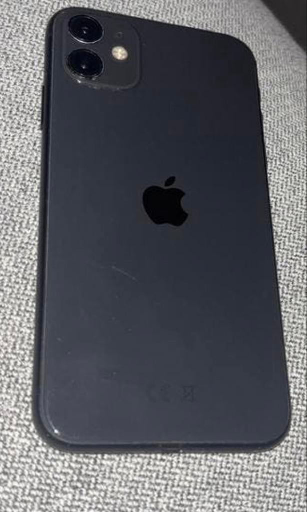 iPhone 11 Zwart, Gebruikt, Zwart, 64 GB, Zonder simlock