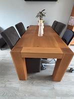 Eetkamertafel, Ophalen, Zo goed als nieuw, 4 tot 6 stoelen