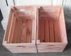 Houten kistjes 2 stuks - 28*18*18cm, Ophalen, Minder dan 50 cm, Nieuw, Minder dan 50 cm
