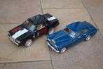 lot 2 gebruikte 1:18 model auto miniatuur, Ophalen of Verzenden, Gebruikt