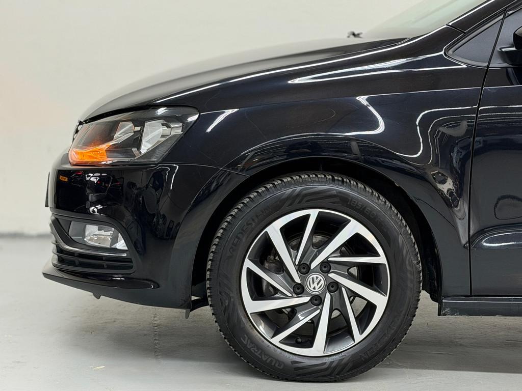 Volkswagen Polo 1.0 Comfortline Business Sound Edition Cruis, Navigatiesysteem, Euro 6, Zwart, Bedrijf