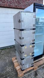 Aluminium transportboxen, stapelbaar en geïsoleerd, Doe-het-zelf en Verbouw, Kratten en Dozen, Ophalen, Gebruikt, Bak of Kist