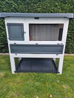 Konijnenhok Ferplast Grand Lodge 120+, Dieren en Toebehoren, Ophalen, 110 cm of meer, Zo goed als nieuw, 90 cm of meer