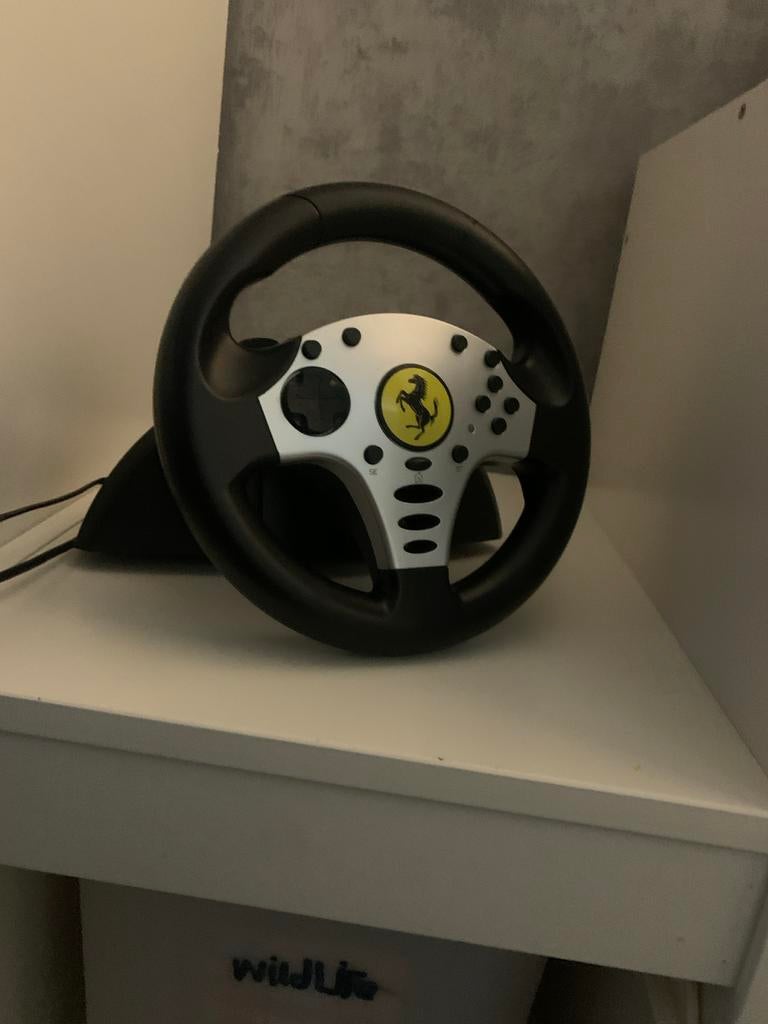 Thrustmaster Ferrari Racing Wheel - Stuur voor PC/PS3, Ophalen of Verzenden, Zo goed als nieuw