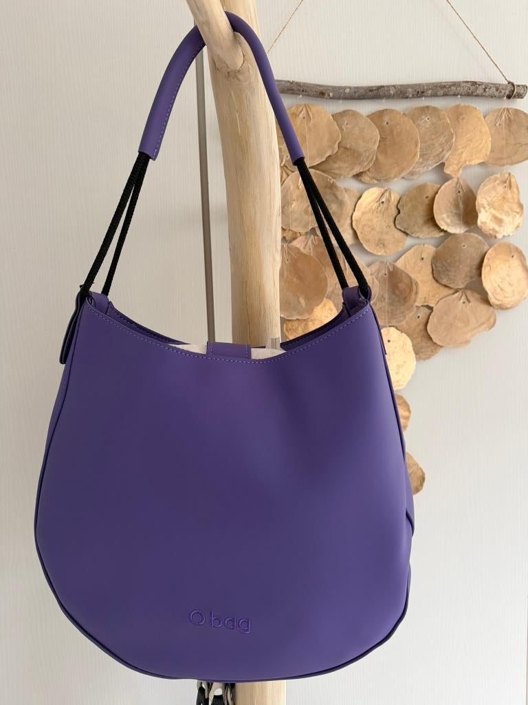NIEUW > Paarse O Bag Schoudertas / 35x56x7 cm, Verzenden, Nieuw, Paars, Overige merken