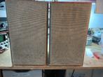 Aangeboden set van 2 LEAK luidsprekers 30 watt ps., Gebruikt, Minder dan 60 watt, Front, Rear of Stereo speakers, Ophalen