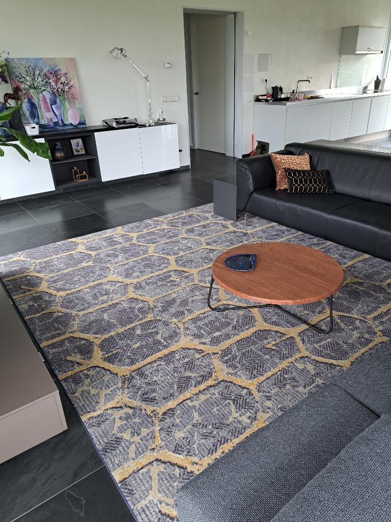 Z.g.a.n. Desso vloerkleed 390 x 335 cm, Ophalen, Overige kleuren, Modern art deco, 200 cm of meer
