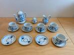 Miniatuur theeserviesje - Delfts Blauw stijl in Porselein, Ophalen of Verzenden