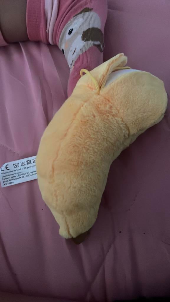 Banaan knuffel, Ophalen, Zo goed als nieuw