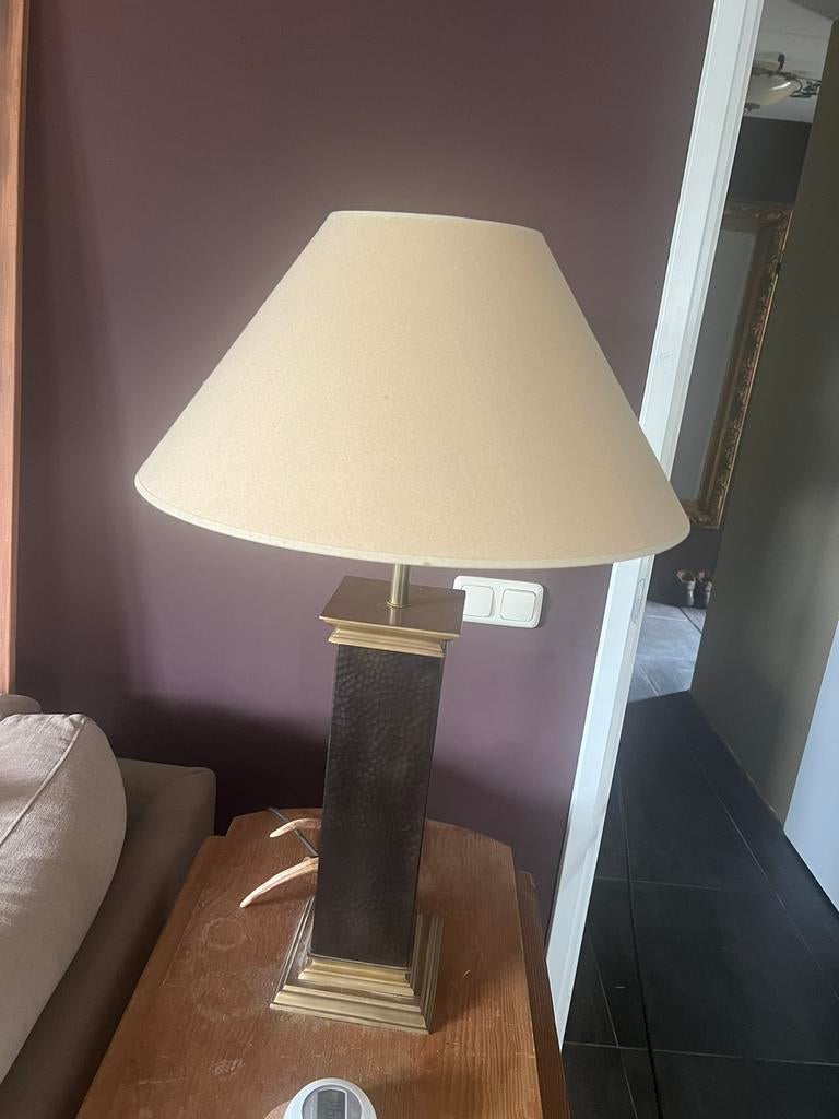 2 prachtige lampen hoog 78 cm doorsnee 50 cm, Ophalen, Zo goed als nieuw, Rond, 50 cm of meer