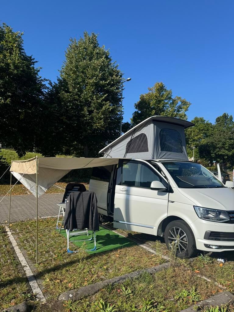 Te koop perfect Volkswagen t6 camper multivan 2,0 tsi LPG, Automaat, Buscamper of Camperbus, Volkswagen, Particulier
