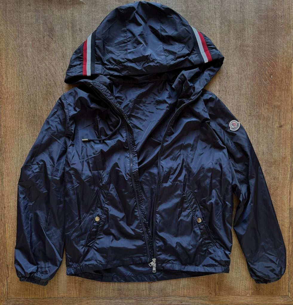 Moncler Windbreaker Maat M/L, Kleding | Heren, Jassen | Winter, Verzenden, Zo goed als nieuw, Maat 52/54 (L), Blauw
