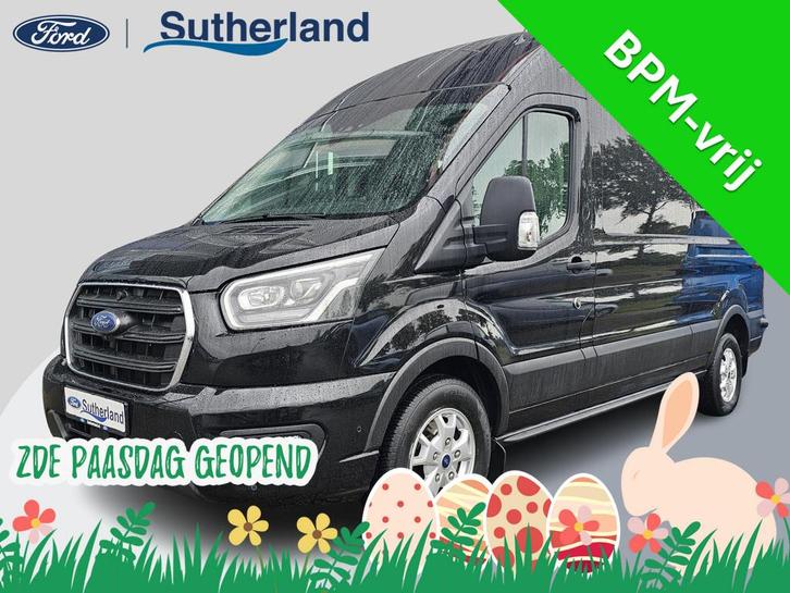 Ford Transit 350 2.0 TDCI L3H3 Limited 185pk Automaat | Xeno, Auto's, Bestelauto's, Bedrijf, Te koop, ABS, Airconditioning, Alarm
