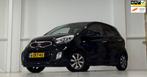 Kia Picanto 1.0i CVVT X-treme 1e Eigenaar Lerenbekleding Lm, Auto's, Voorwielaandrijving, Euro 5, Gebruikt, Zwart