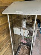 Vogelkooi voor buiten, Dieren en Toebehoren, Vogels | Hokken en Kooien, Ophalen of Verzenden, Gebruikt, Metaal, Vogelkooi