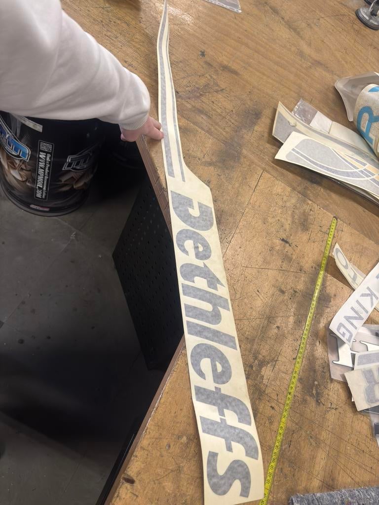 Dethleffs stickers, Ophalen of Verzenden, Zo goed als nieuw, Auto of Motor