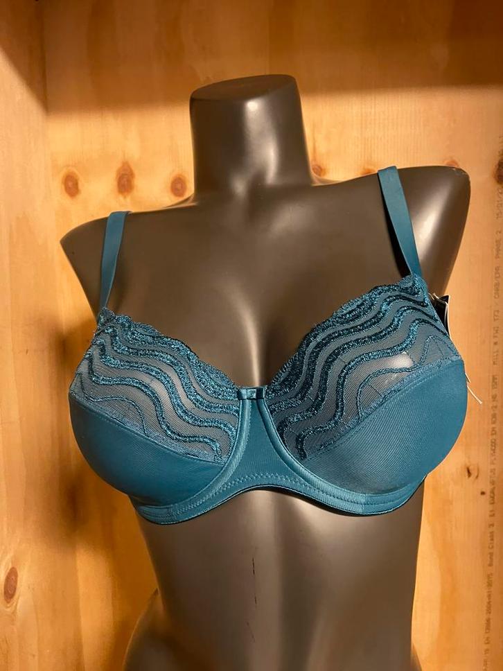 Felina conturelle bh maat 75d petrol 80536, Kleding | Dames, Ondergoed en Lingerie, BH, Blauw, Verzenden
