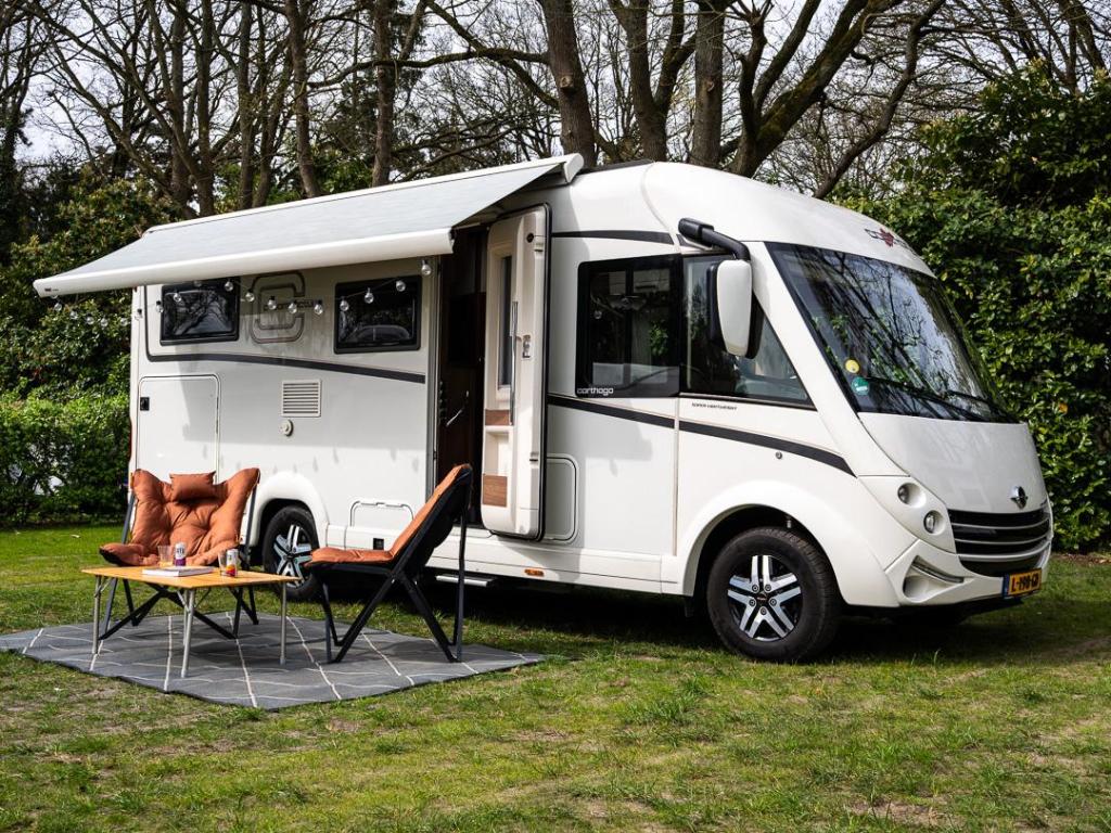 Carthago C-Compactline 143 LE Businessclass reizen, Caravans en Kamperen, Campers, Ringverwarming, Fiat, Bedrijf, Diesel