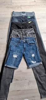4 spijkerbroeken en korte broek, Kleding | Heren, Spijkerbroeken en Jeans, Overige kleuren, Overige jeansmaten, Gedragen, Ophalen
