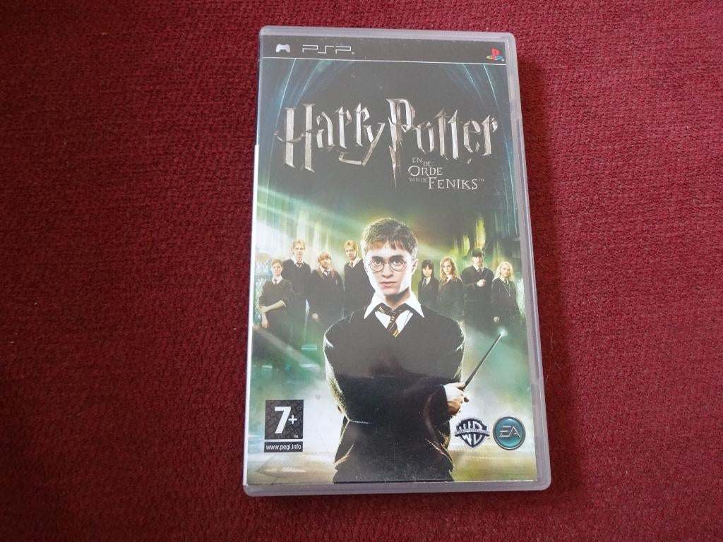 PSP Harry Potter Orde Van De Feniks , Sony Playstation P., Avontuur en Actie, Gebruikt, 1 speler, Ophalen of Verzenden