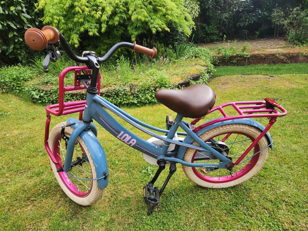 Lola Popal fiets 16 inch, Fietsen en Brommers, Fietsen | Kinderfietsjes, Ophalen, Gebruikt, 16 tot 20 inch, POPAL