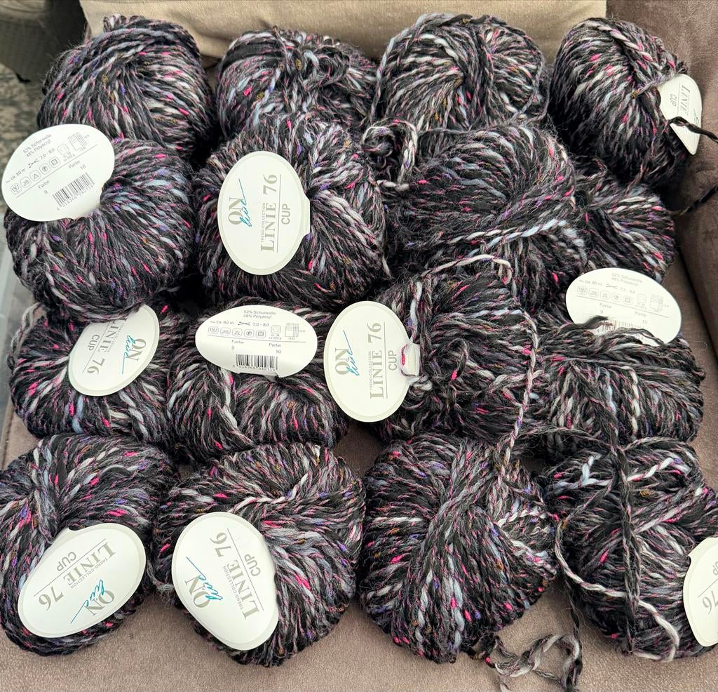 Wol - Linie 76 Cup - 52% Scheerwol, 48% Polyacryl, Hobby en Vrije tijd, Breien en Haken, Nieuw, Breien of Haken, Wol of Garen