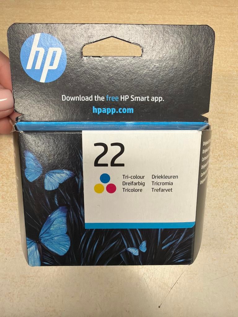 HP 22 kleur cartridge, Ophalen of Verzenden, Nieuw, Cartridge