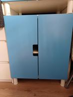 2x Stuva kast met blauwe deuren, Ophalen, Gebruikt, 25 tot 50 cm, 50 tot 100 cm