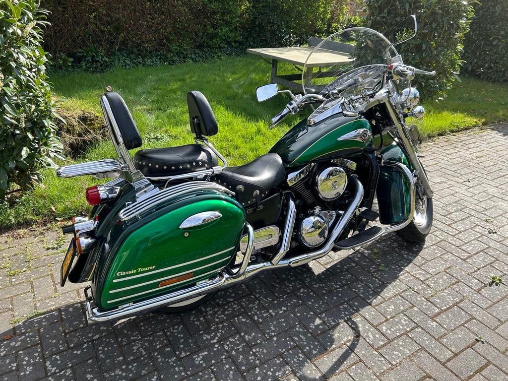 Kawasaki VN1500 Classic Tourer "The Green Dragon", Motoren, Motoren | Kawasaki, Particulier, Toermotor, meer dan 35 kW, 2 cilinders