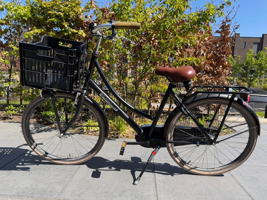 Popal meisjes fiets, Fietsen en Brommers, Fietsen | Meisjes, Ophalen, Terugtraprem, Gebruikt, Popal transport fiets