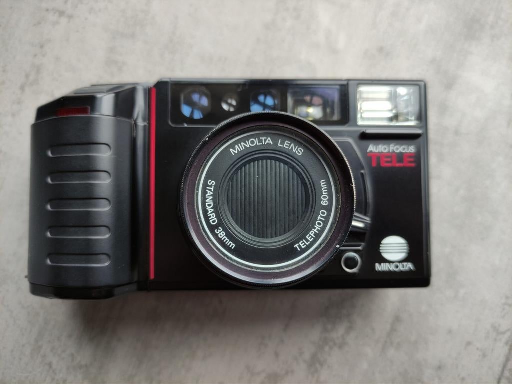 Minolta auto focus tele AFT (werkend), Ophalen of Verzenden, Minolta