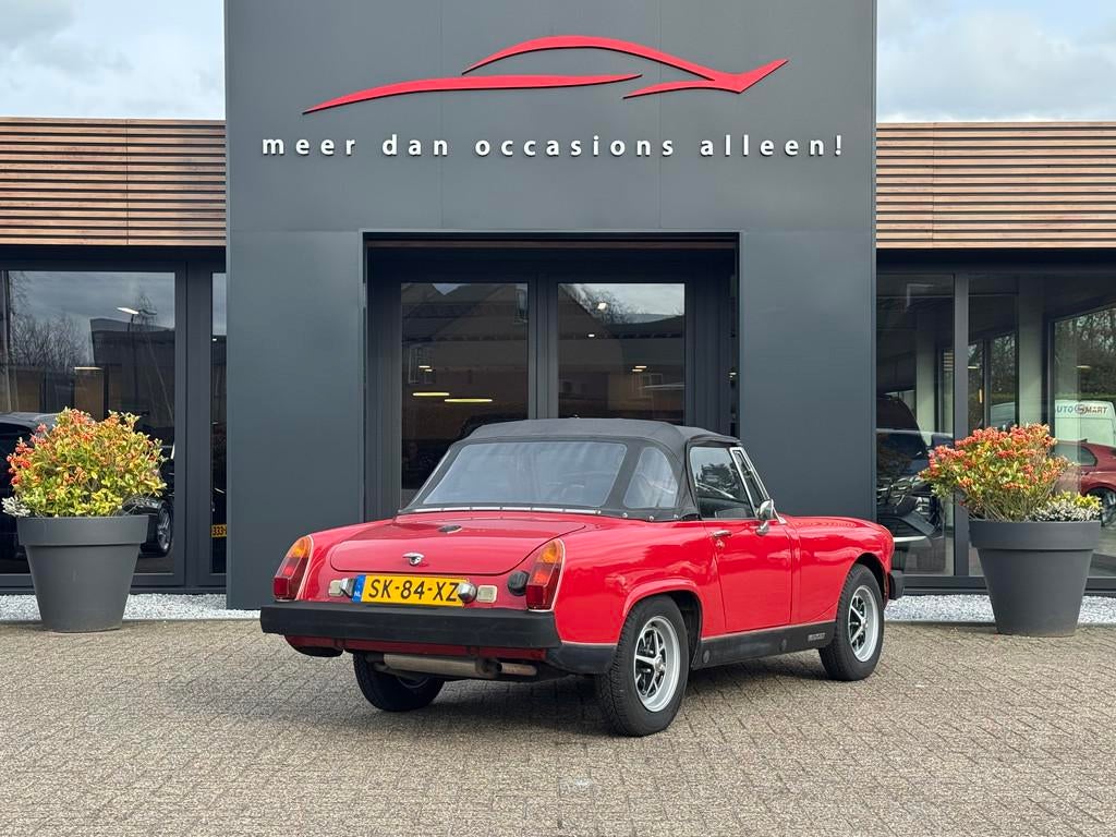 MG Midget B type (bj 1975), Auto's, Oldtimers, 1491 cc, Cabriolet, Origineel Nederlands, Bedrijf