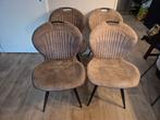4 stoelen van Pronto, taupe en antraciet, Ophalen
