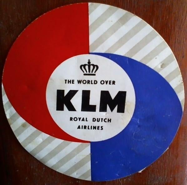 KLM Bagagesticker, Verzamelen, Ophalen of Verzenden, Zo goed als nieuw, Overige typen