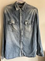 Lee spijker/denim overhemd, Blauw, Ophalen of Verzenden, Zo goed als nieuw, Lee