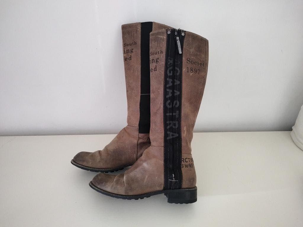 GAASTRA laarzen maat 36 weinig gedragen nog volledig profiel, Gaastra, Gaastra, Bruin, Ophalen of Verzenden