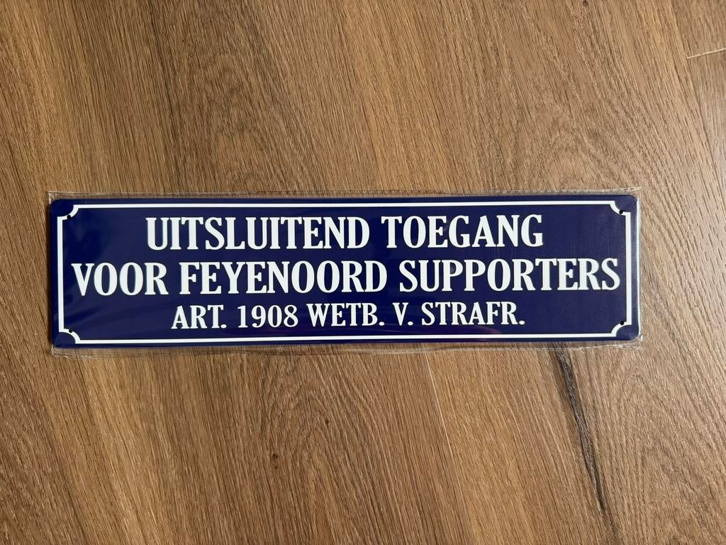 Uitsluitend toegang voor Feyenoord supporters, Maat XL, Ophalen of Verzenden, Nieuw, Overige typen