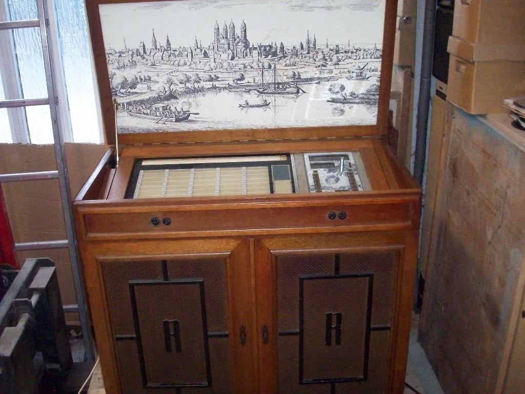 jukebox rock ola, Verzamelen, Automaten | Jukeboxen, Ophalen, Gebruikt, 1970 tot heden, Rock Ola