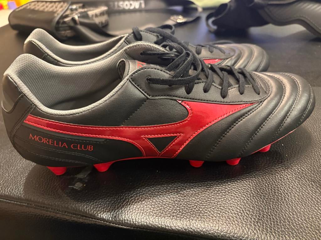 Mizuno Morelia Club voetbalschoenen maat 46, Sport en Fitness, Voetbal, Ophalen of Verzenden, Zo goed als nieuw, Schoenen